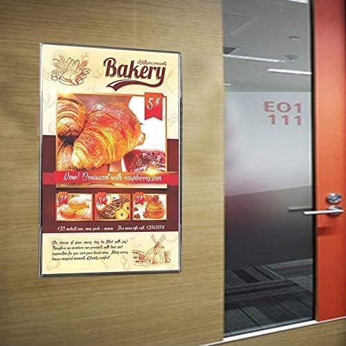 Acrylic Sign Holder 8.5“ x 11” Wall Mount