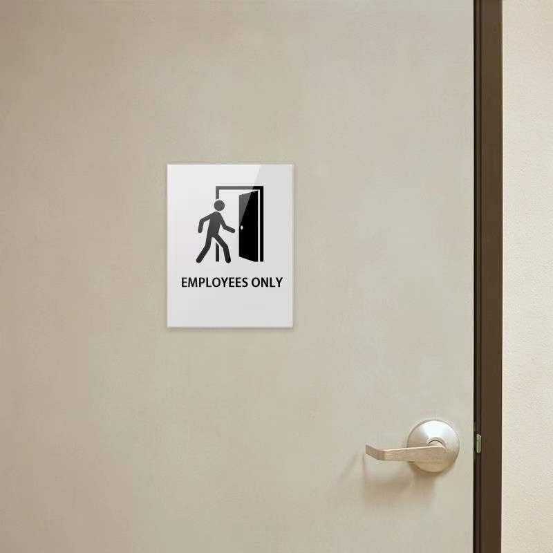 Acrylic Sign Holder 8.5“ x 11” Wall Mount