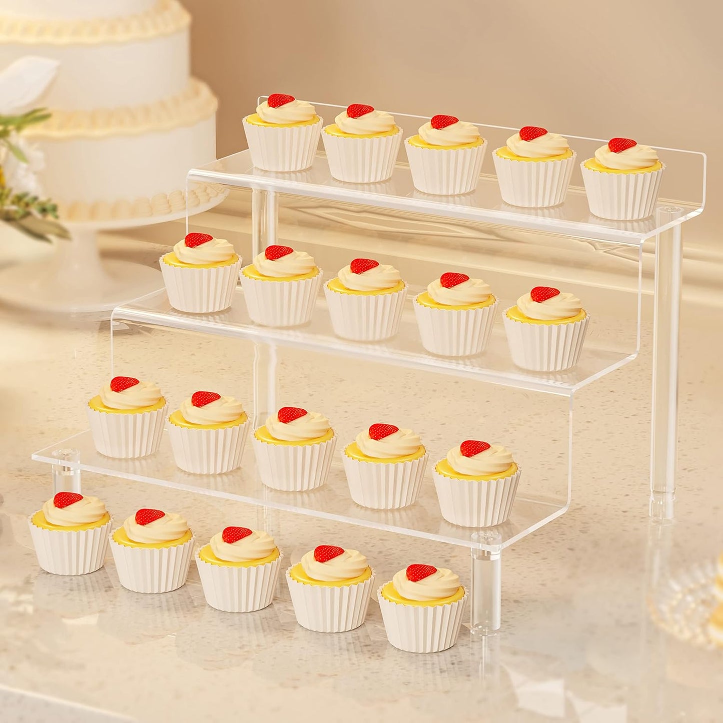 Acrylic Cupcake Stand Display