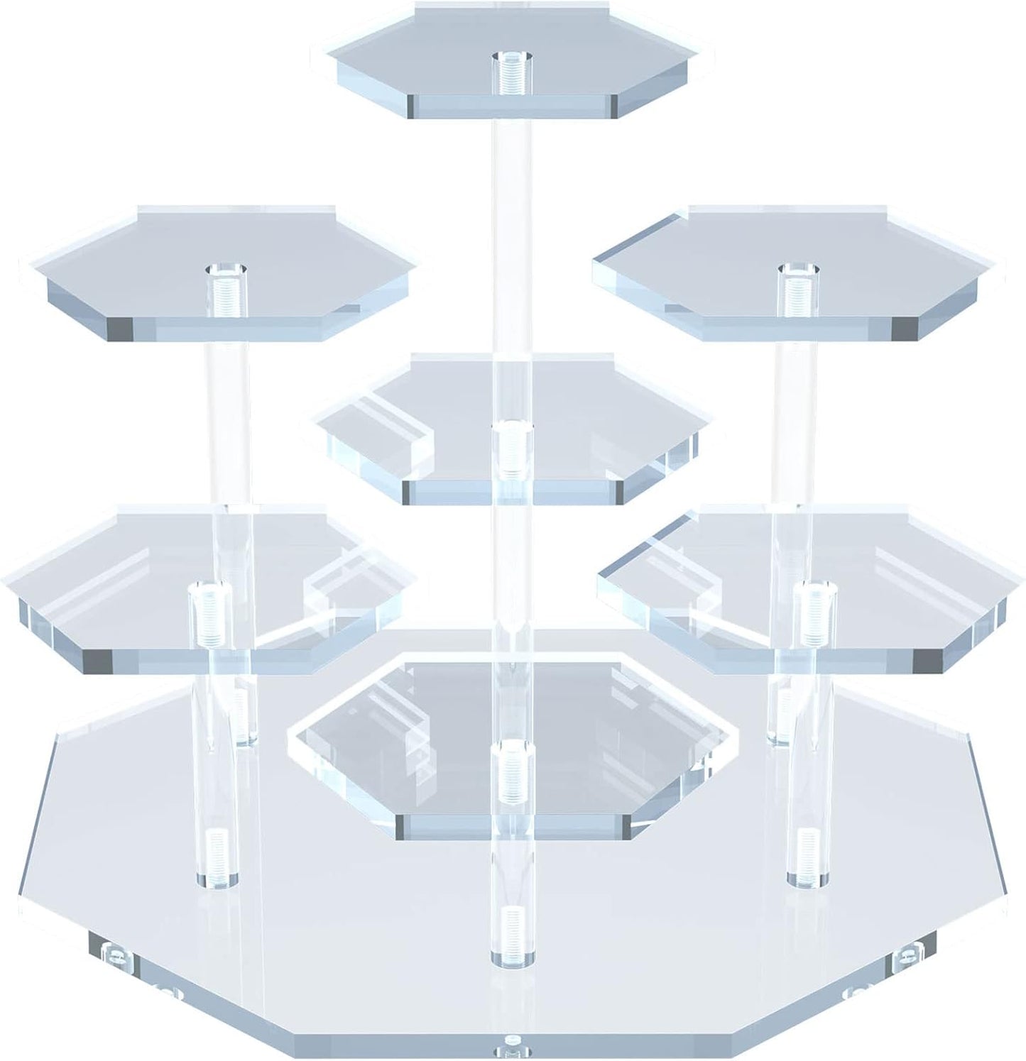 Multilevel Acrylic Risers for Display