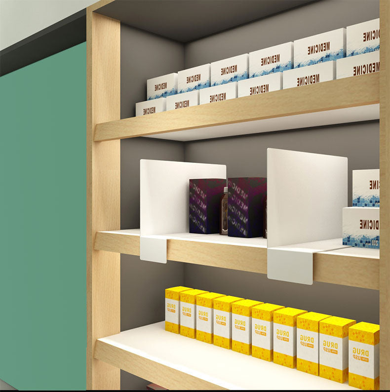 Separate products and arrange them neatly