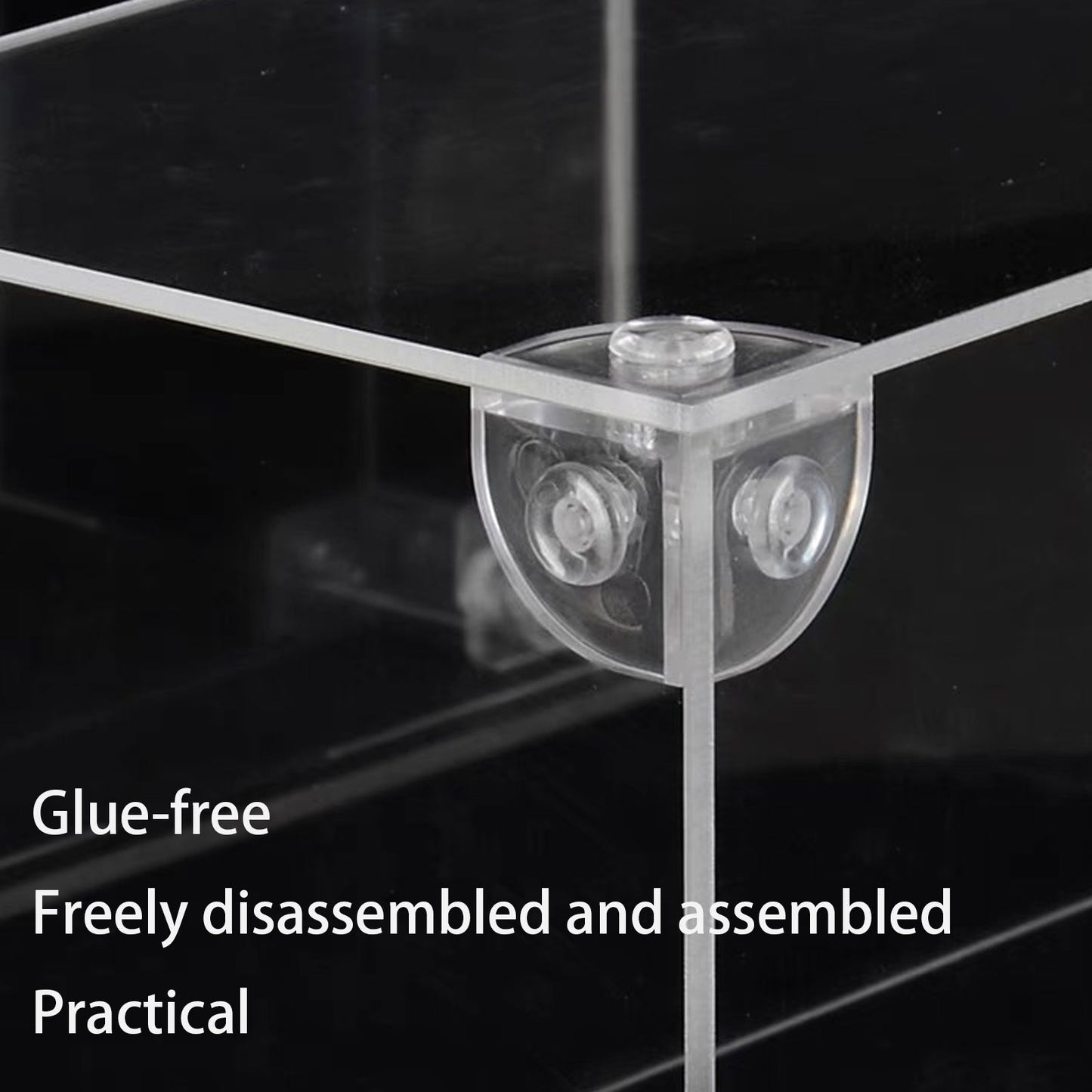 Detachable high-transparency acrylic display box