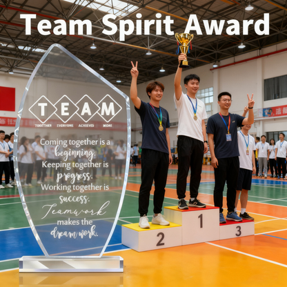 Acrylic trophy 10 Pcs Employee Appreciation Awards for Coworker Acrylic Thank You Trophy May You Be Proud Office/Campus Recognition Gifts Women Men