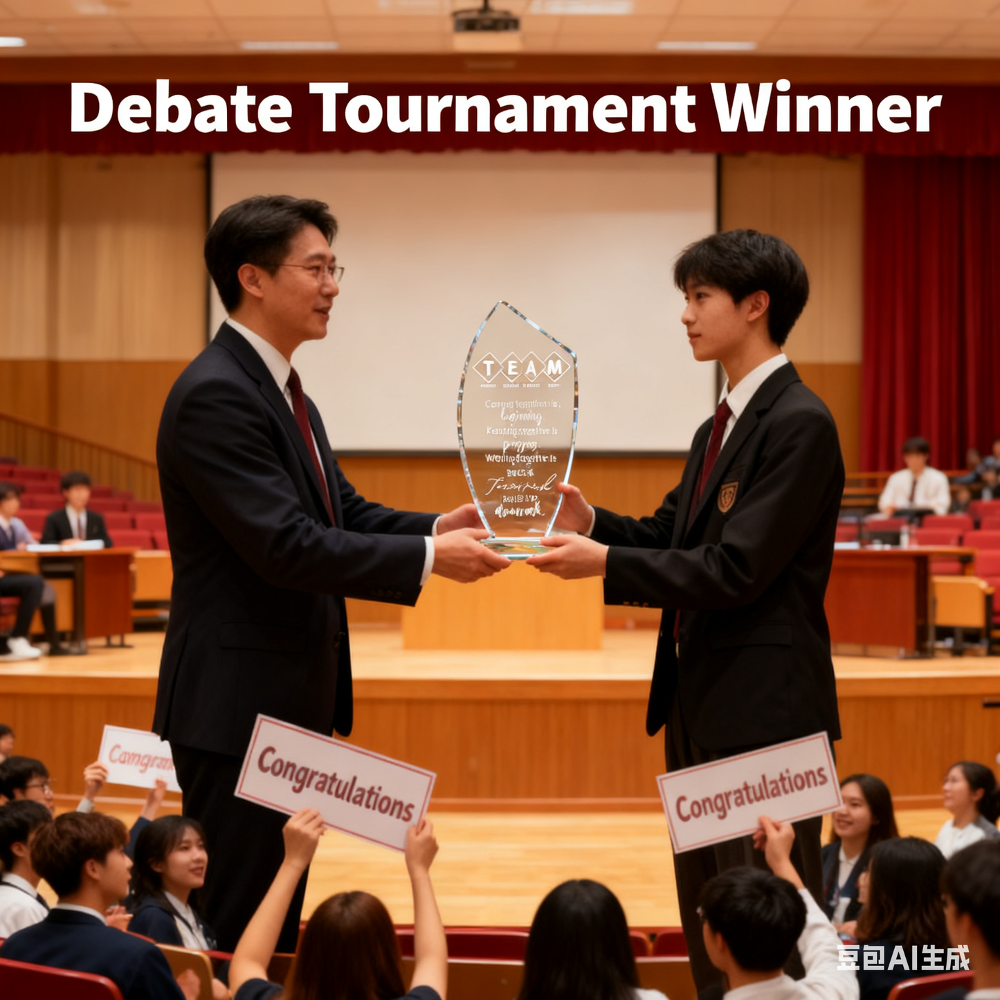 Acrylic trophy 10 Pcs Employee Appreciation Awards for Coworker Acrylic Thank You Trophy May You Be Proud Office/Campus Recognition Gifts Women Men