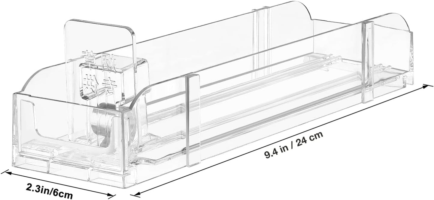 Store Display Shelves Matchbook Display Case, Automatic   Clear Cigarette Display Stand Rack for Market Store (8Pcs Capacity)