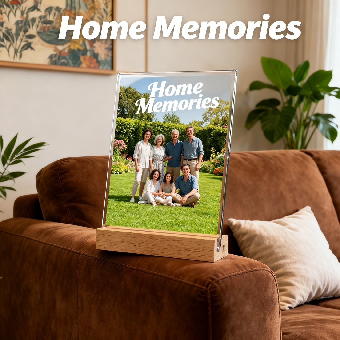 Acrylic Sign Holder with Wood Base 8.5 x 11”  3 Pack L/T Versatile Vertical/Slant Back Display Holder for Wedding, Restaurant Menu, Store, Office, Hote Counters