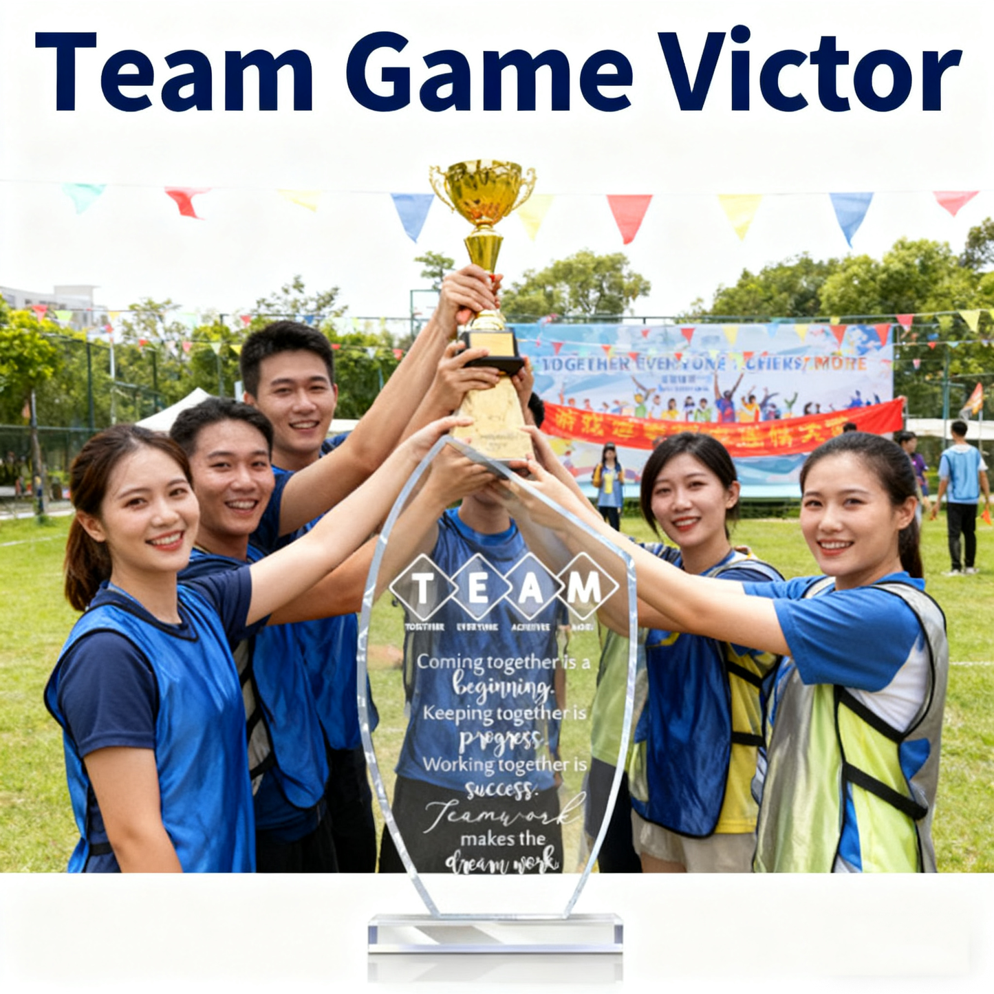 Acrylic trophy 10 Pcs Employee Appreciation Awards for Coworker Acrylic Thank You Trophy May You Be Proud Office/Campus Recognition Gifts Women Men