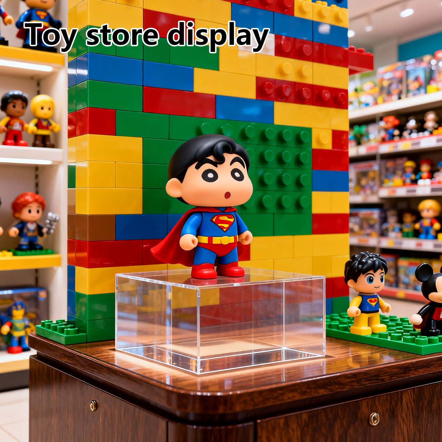 3 Size Acrylic Risers Stands Display Block Clear Crystal Polished Acrylic Cube Solid Display Pedestal Stand Square for Small Jewelry Perfume Photography Collection Food Doll Wedding Christmas