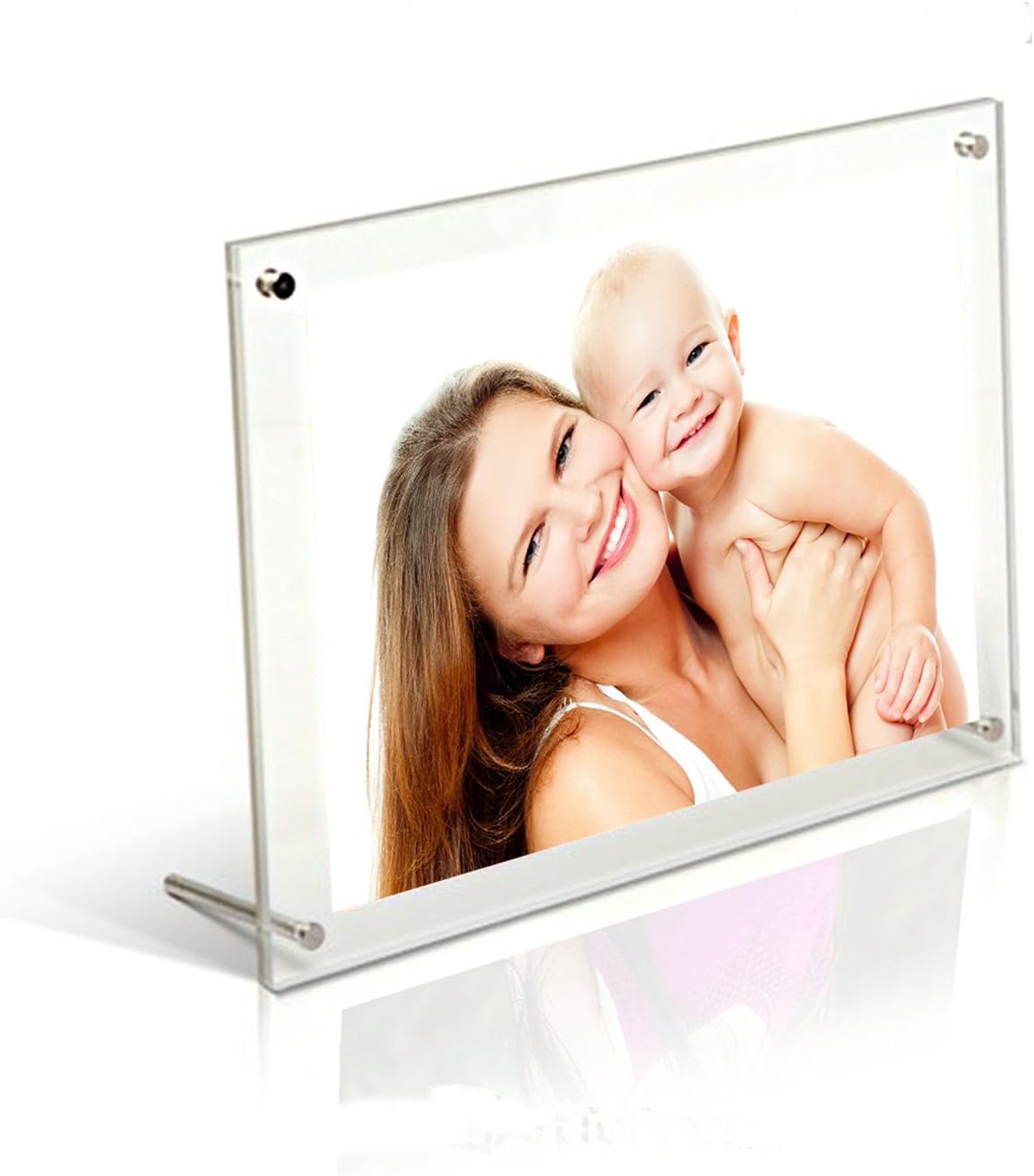9.2 x 11.2 Acrylic Photo Frame , Clear Certificate Frames , Picture Frame for Tabletop Display, Degree Certificate, and Family Portraits