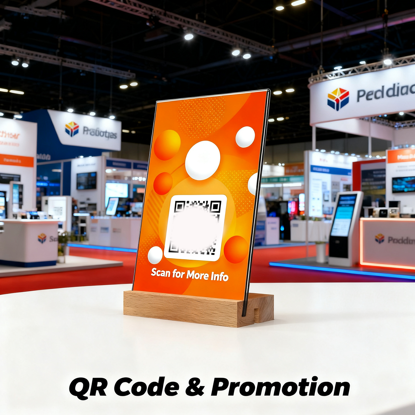 Acrylic Sign Holder with Wood Base 8.5 x 11”  3 Pack L/T Versatile Vertical/Slant Back Display Holder for Wedding, Restaurant Menu, Store, Office, Hote Counters