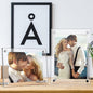 Clear Acrylic Picture Frames Acrylic Photo Frame Desktop Display for Bedroom Living Room Home Office 7.3x 5.3 Inch