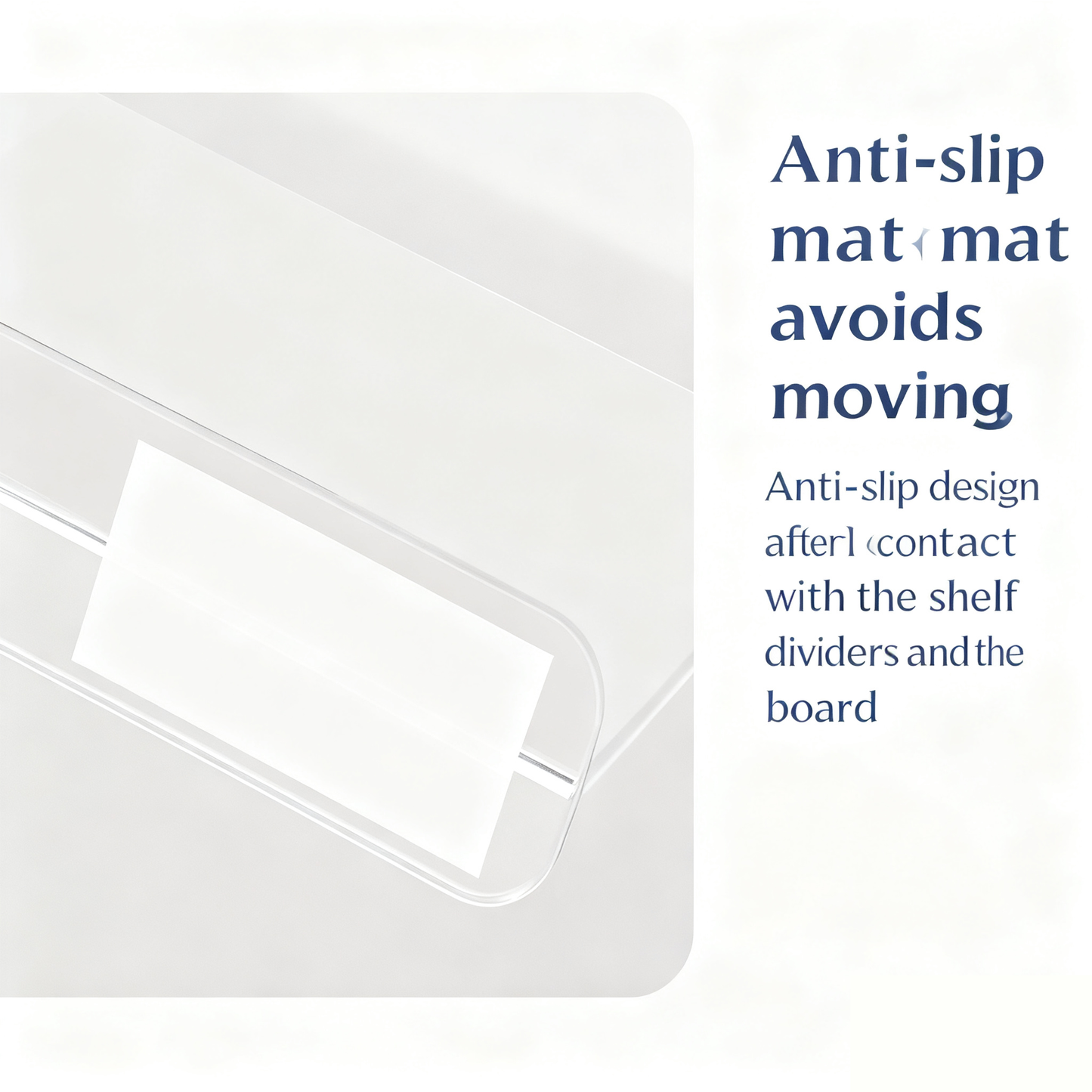 6 Pack Clear Acrylic Shelf Dividers for Closet Organization, Vertical Purse and Sweater Organizer for Bedroom, Kitchen & Cabinets, Sturdy Closet Storage Solution for Handbags and Clothes