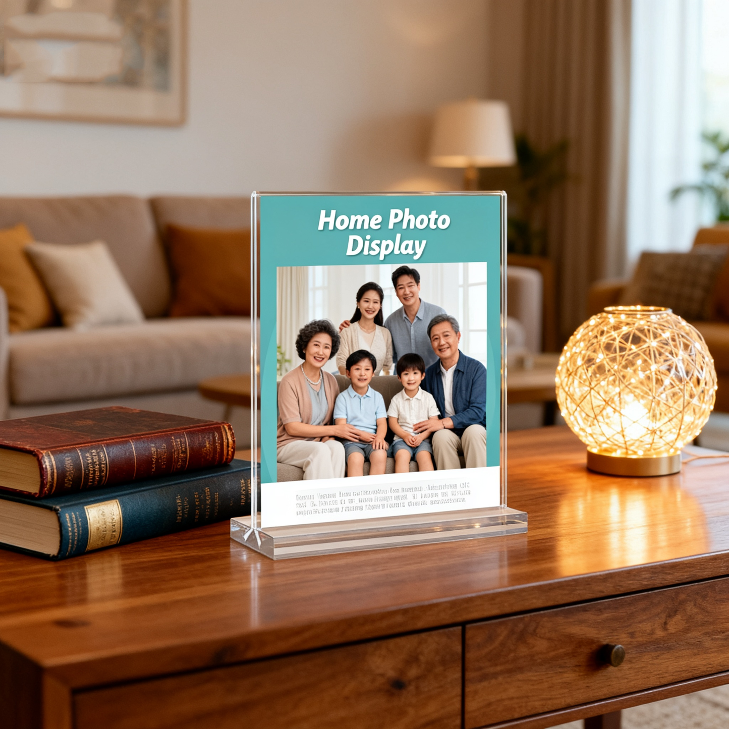 Acrylic Sign Holder, 5x7”, 15 Pack Double Sided Vertical Clear Vertical Table Menu Display,for Restaurants, Office, Store, Fair，Trade Shows