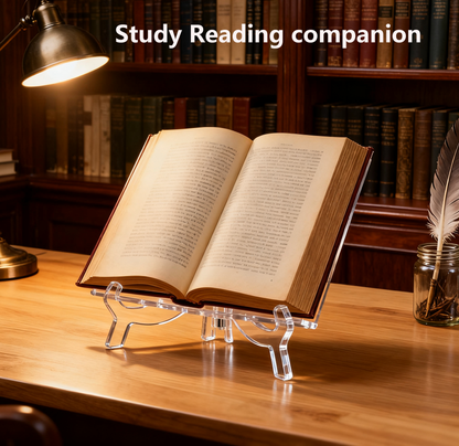 Acrylic Easel Clear Stand 6 Pack 7 Inch， Picture Frames, Books, Photos, or Signs – Transparent Plate Display Stand for Home & Office Decor