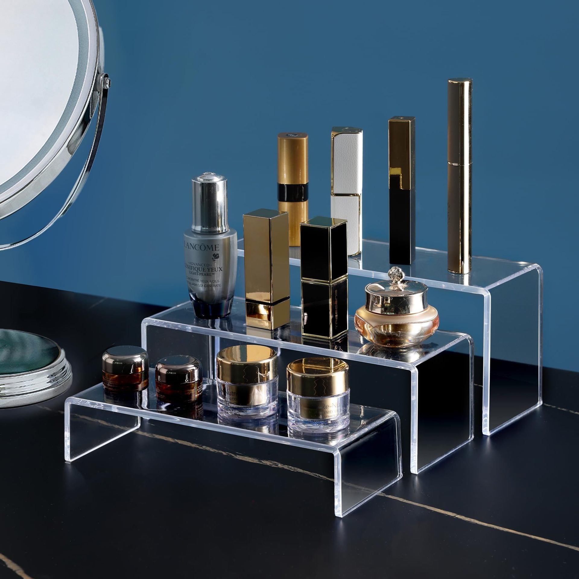 Suitable for displaying perfume and cosmetics