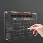 Acrylic Magnet Fridge Calendar  15.8“ x 11.8”