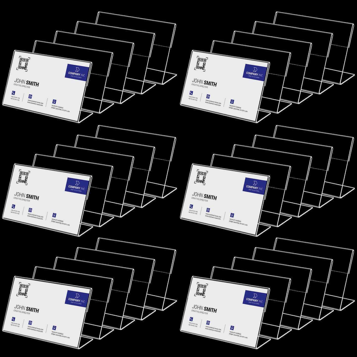Small Acrylic Sign Holder 3.5" x 2", 30 PCS Mini Acrylic Food Sign Labels for Party Buffet, Retail Price Display Holder, Clear Table Counter Top Stand for Place Cards, Name Card, Wedding and Event Use Sign